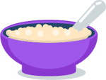 Big bowl of porridge