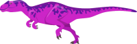 Pink Roketto Dinosaur