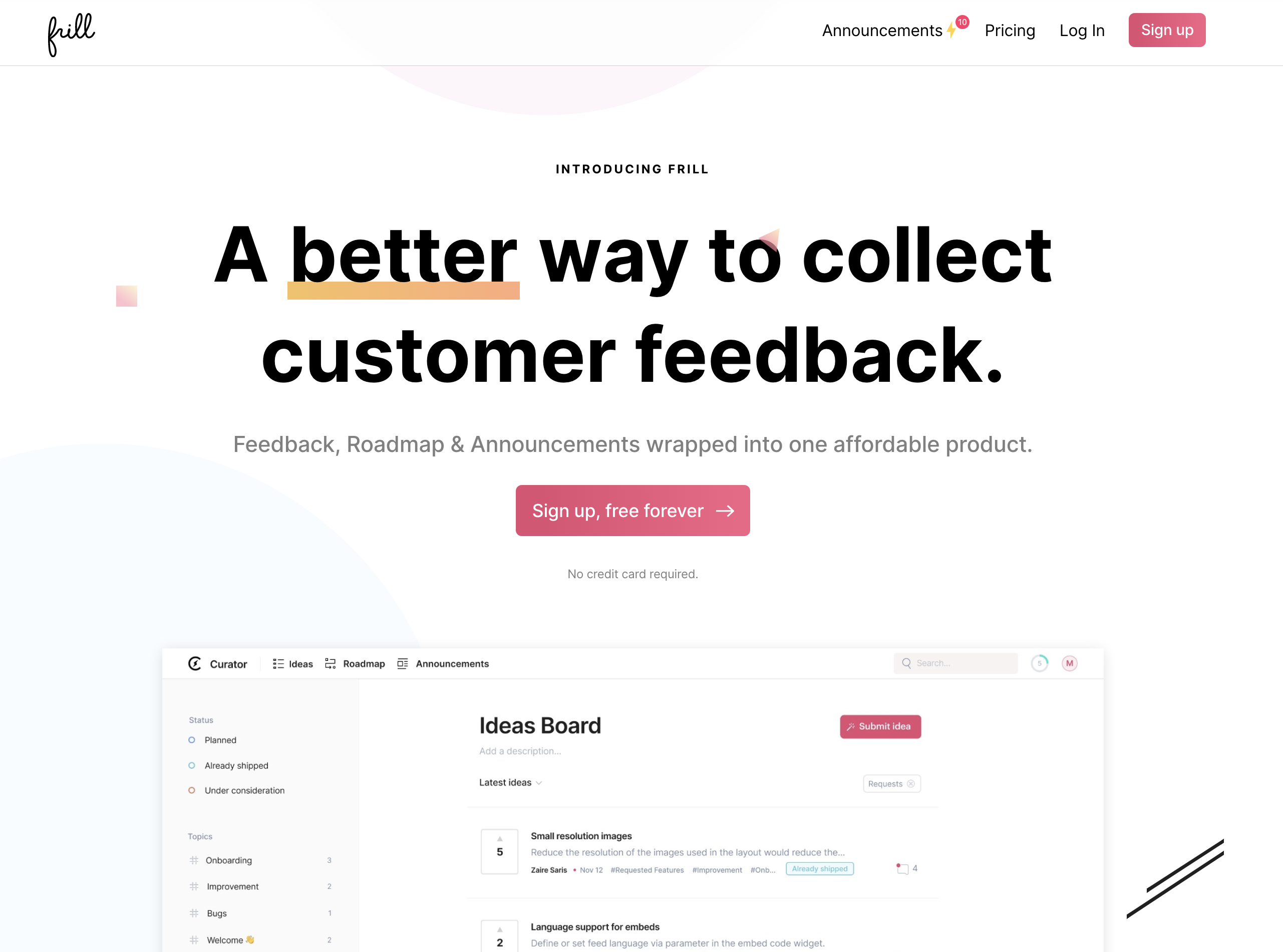 Customer Feedback SaaS