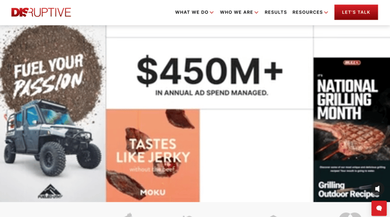 Disruptive Advertising
