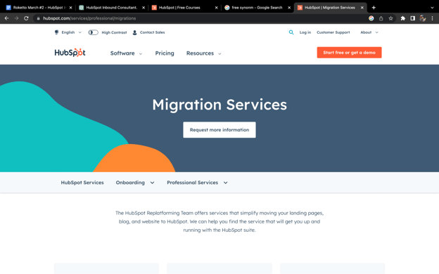 HubSpot Migration Services Consulting