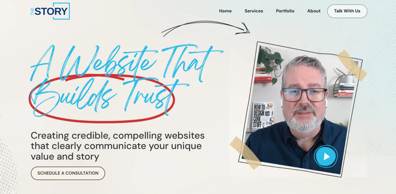 The Story Web Design